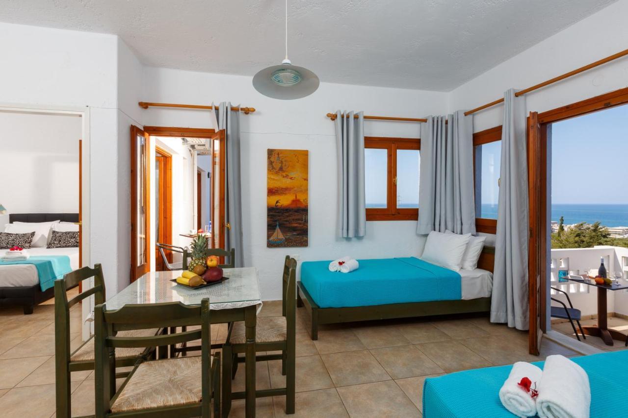 Romantica Hotel Apartments Херсониссос Экстерьер фото